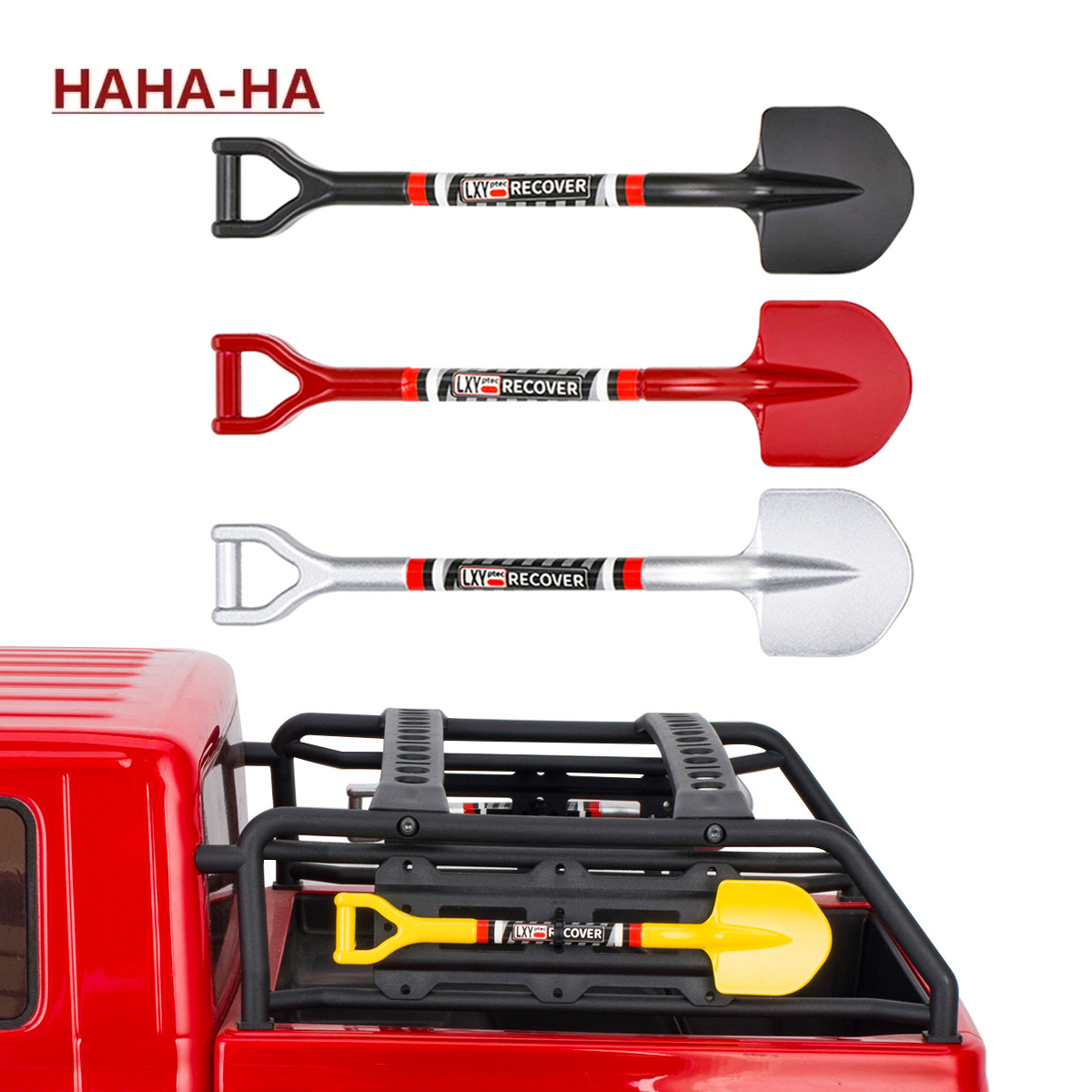 Rc Crawler 4X4 - Simulated Metal Shovel Decoration 105x25mm for
