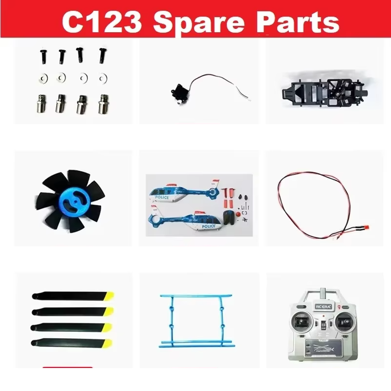 Body Shell Rc - Spare Parts List For RC ERA