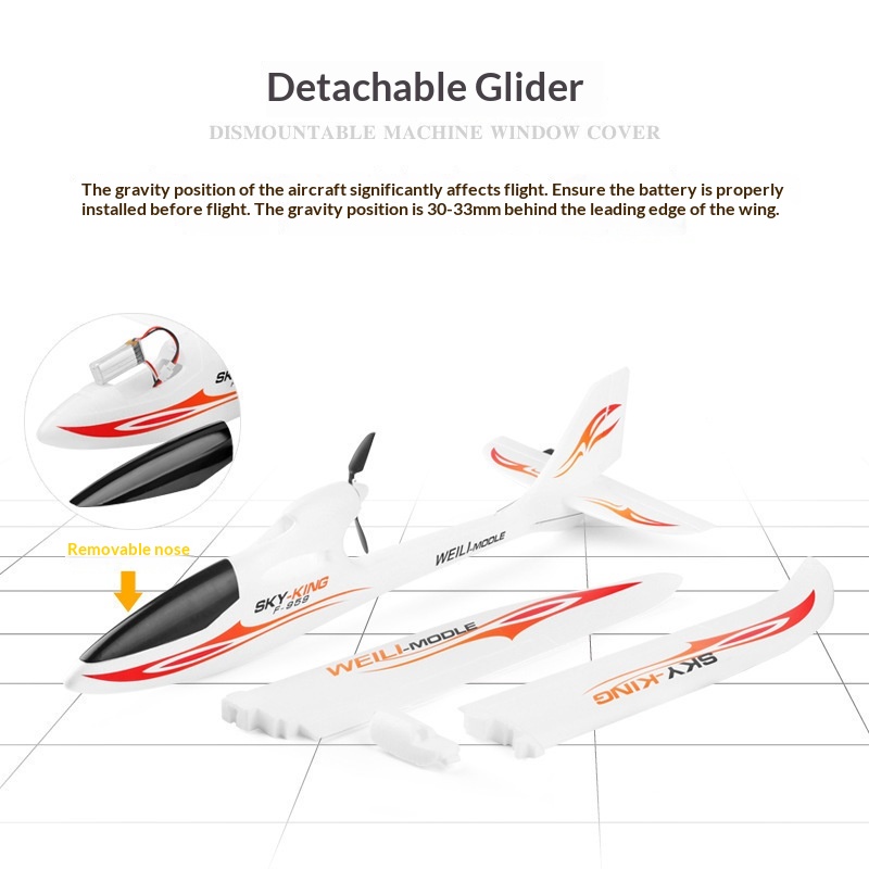 Weili Sky King F959S Rc Glider - Rc Hobby Kings ulasan dan harga