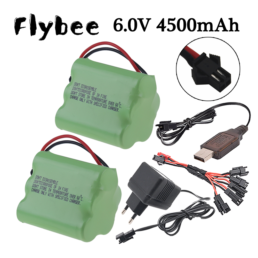 6v 4500mAh Ni-MH Battery SM Pl - Rc Hobby Trucks ulasan dan harga