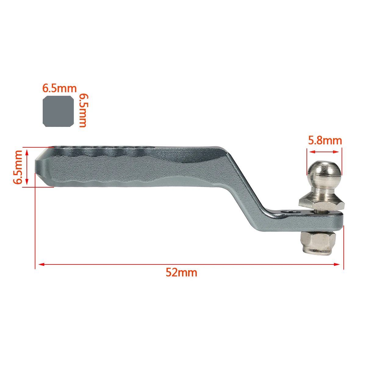 Aluminum RC Tow Hitch Scale Tr - Rc Crawler 4X4 ulasan dan harga