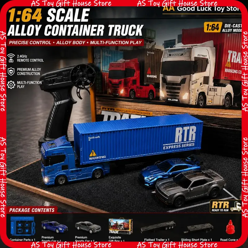 Rtr 1 64 Scale Rc Trailer Truc - Hobby Rc Van ulasan dan harga