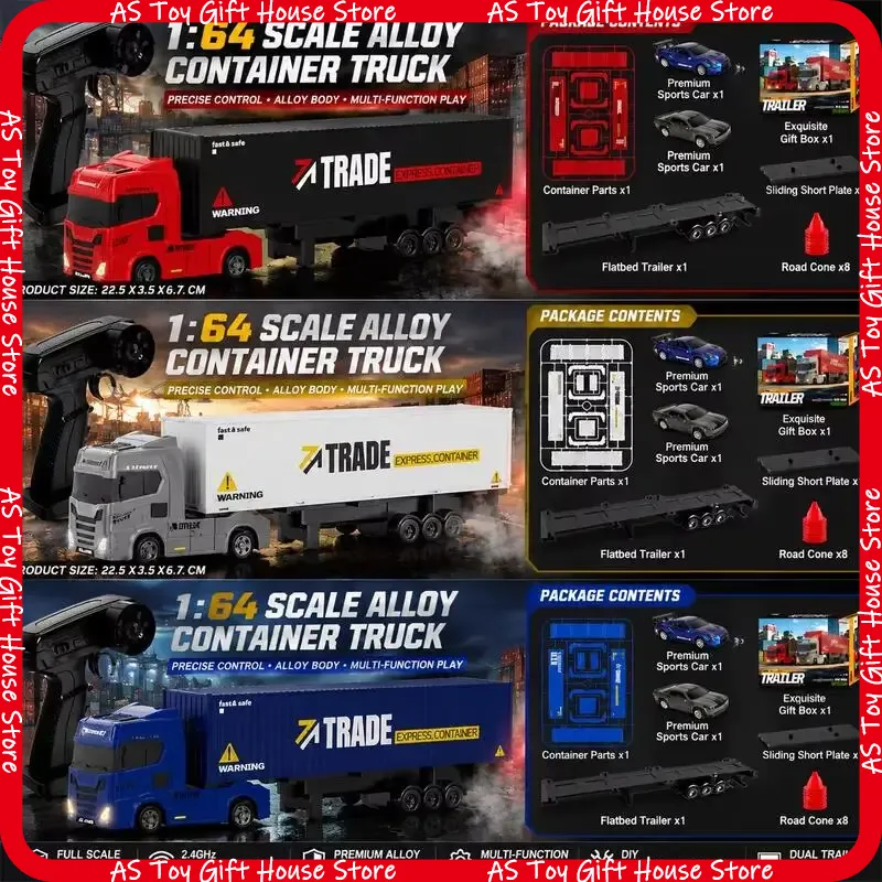 Rtr 1 64 Scale Rc Trailer Truc - Hobby Rc Van ulasan dan harga