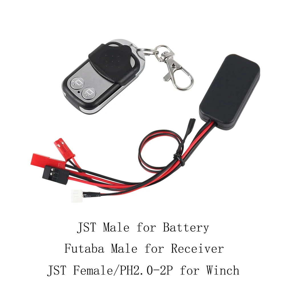 Scale Metal Winch and Wireless - Rc Crawler 4X4 ulasan dan harga