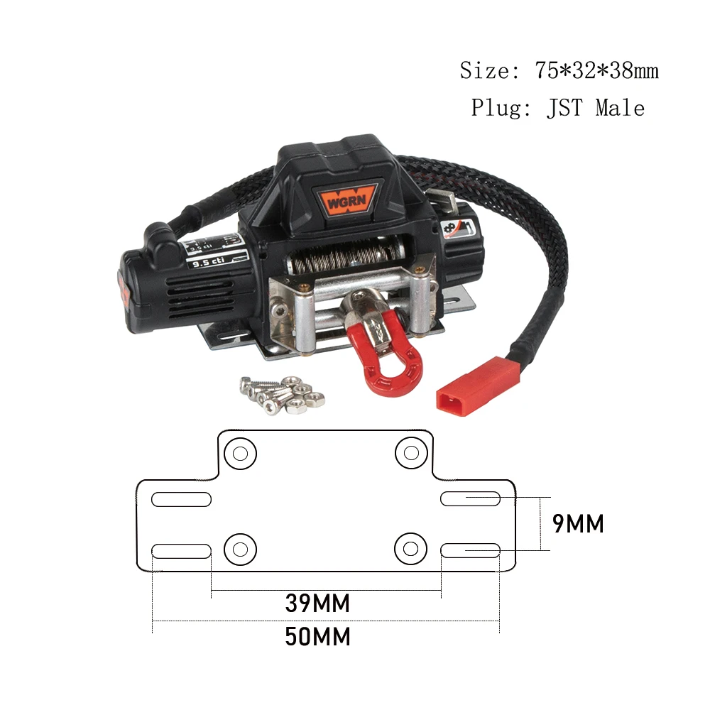 Scale Metal Winch and Wireless - Rc Crawler 4X4 ulasan dan harga