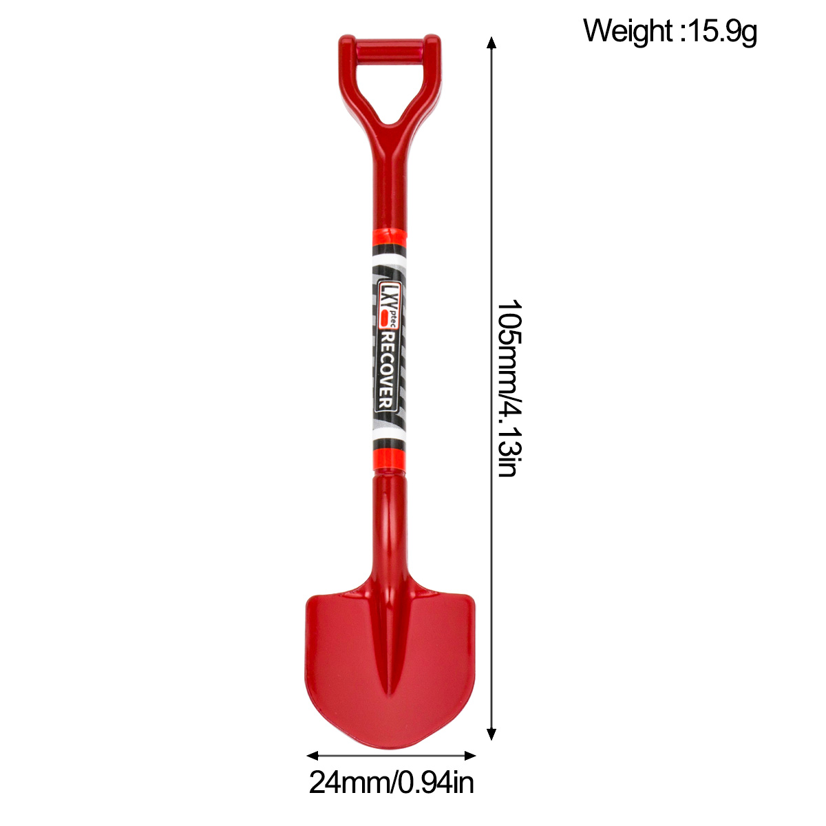 Simulated Metal Shovel Decorat - Rc Crawler 4X4 ulasan dan harga