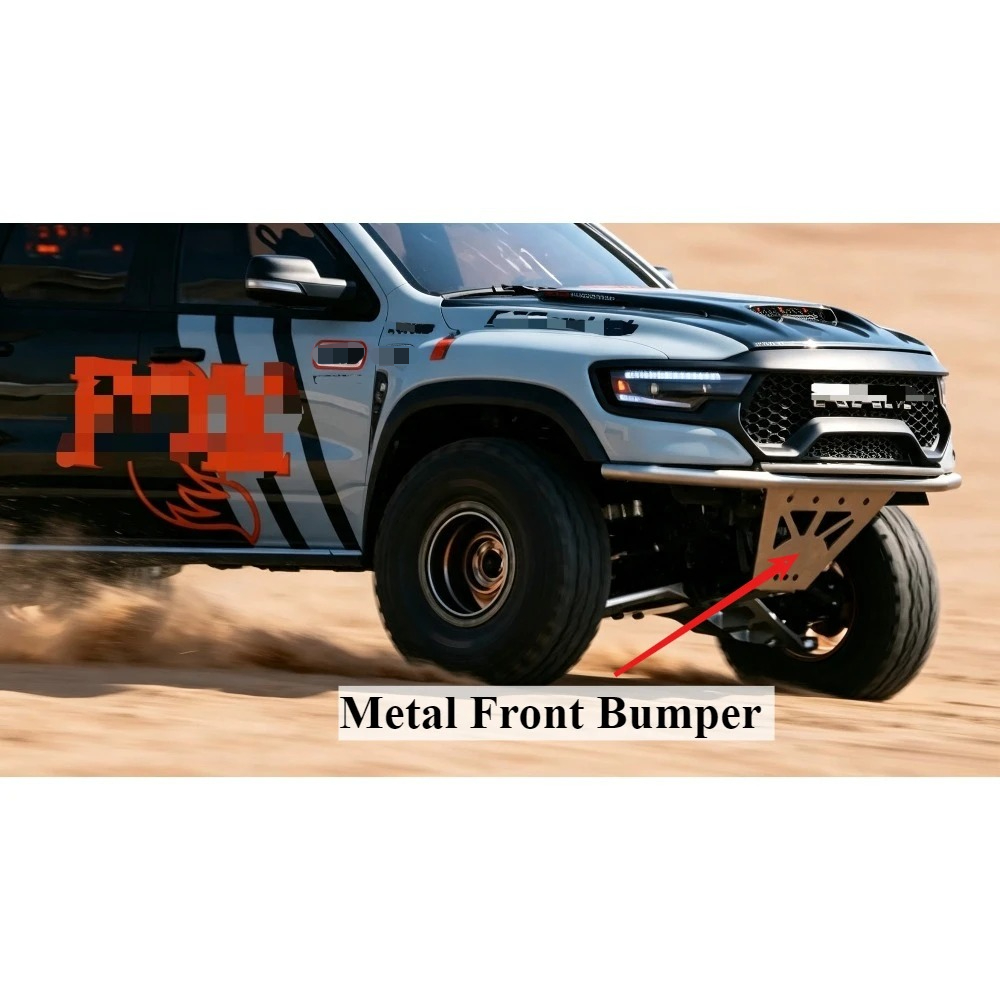 RC Car Metal Front Bumper Cust - Ram 1500 Rc Hobby ulasan dan harga