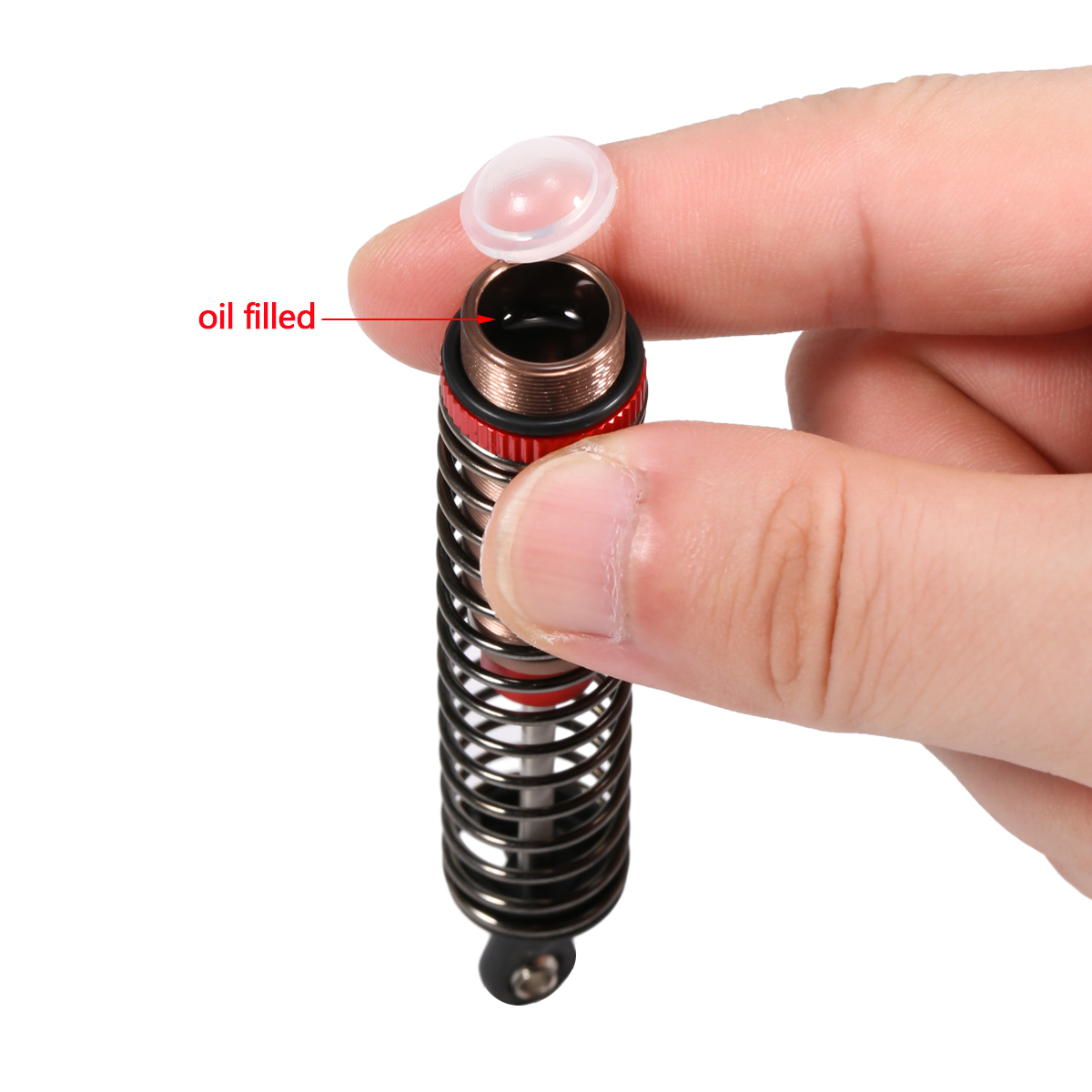 4Pcs Adjustable Oil Filled Sho - Rc Hobby Trucks ulasan dan harga