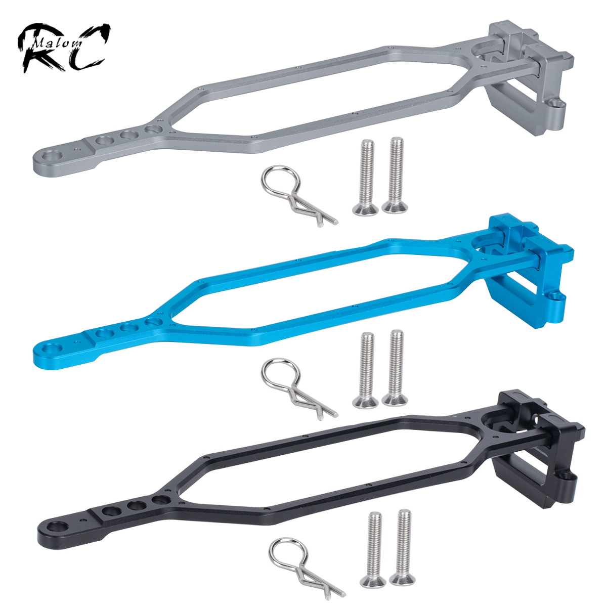 CNC Aluminum Hold Down Battery - Rc Crawler 4X4 ulasan dan harga