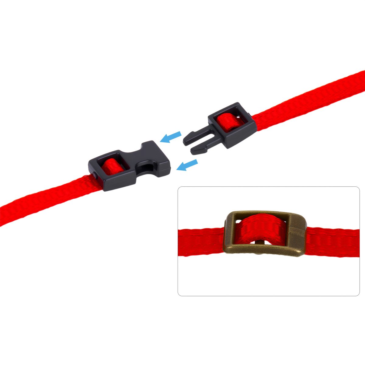 5Pcs Luggage Rope Roof Rack Ti - Rc Crawler 4X4 ulasan dan harga