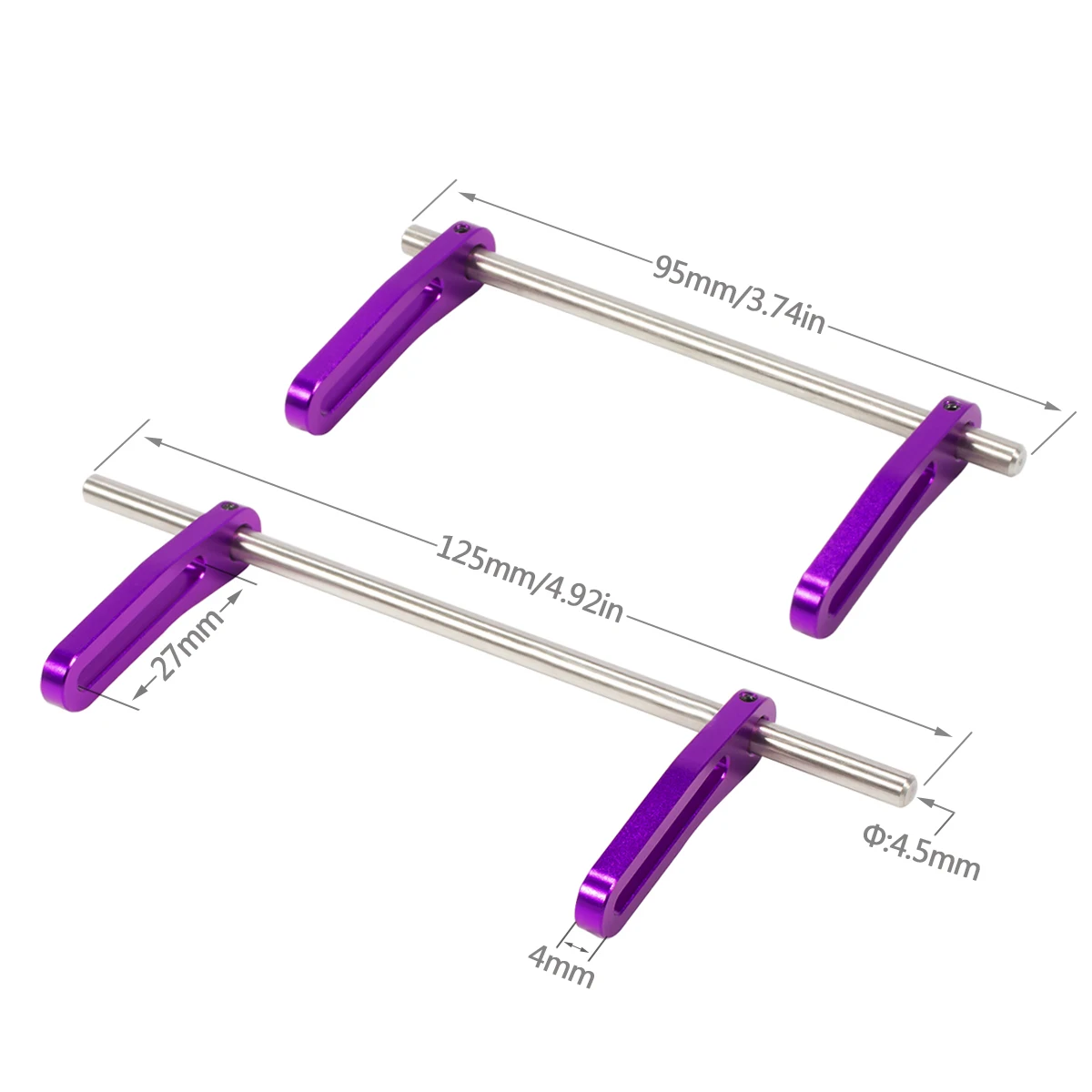 Aluminum Modular Bumper Adjust - Rc Crawler 4X4 ulasan dan harga