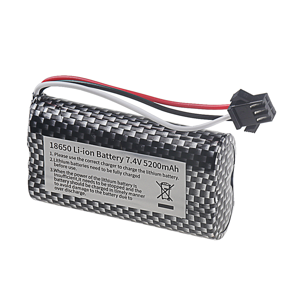 18650 Li-ion 7.4V 5200mAh Batt - Rc Hobby Usa ulasan dan harga