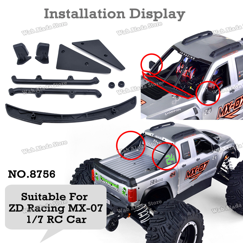ZD Racing MX-07 1/7 RC Car Pro - Body Shell Rc ulasan dan harga