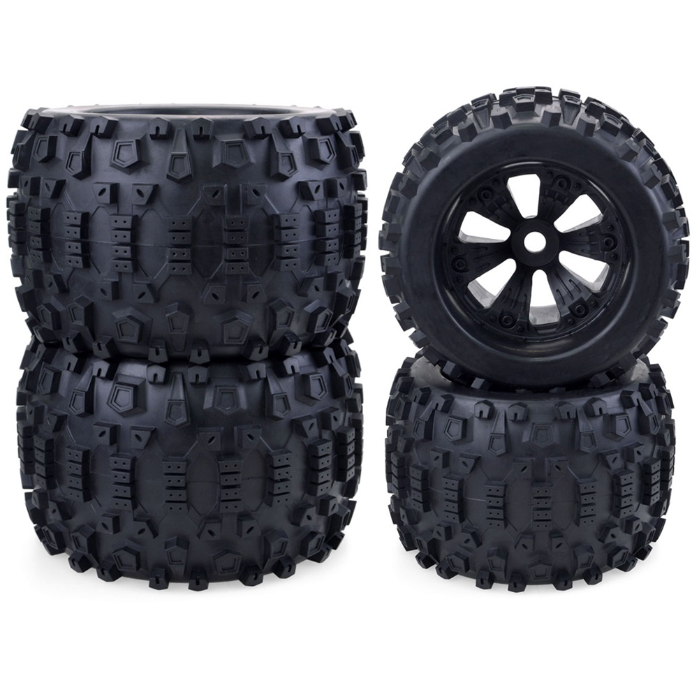 4PCS 1/8 Wheels Tires 170mm 16 - Rc Hobby Trucks ulasan dan harga