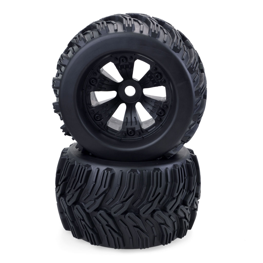 4PCS 1/8 Wheels Tires 170mm 16 - Rc Hobby Trucks ulasan dan harga